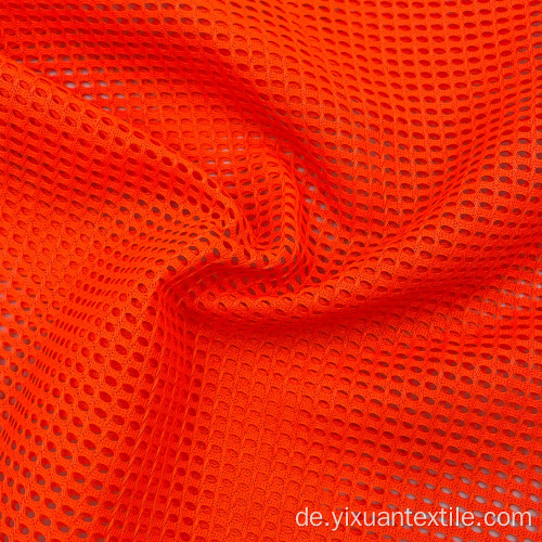 Leicht fluoreszierende 100% Polyester -Mesh -Stoff